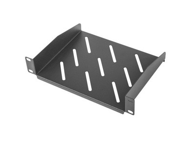 LANBERG Polica za rack 10", 1U, 254 × 180 mm, siva